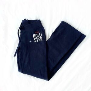 Hollister Navy Blue Sweatpants